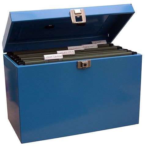 metal file boxes for sale|metal portable file storage box.